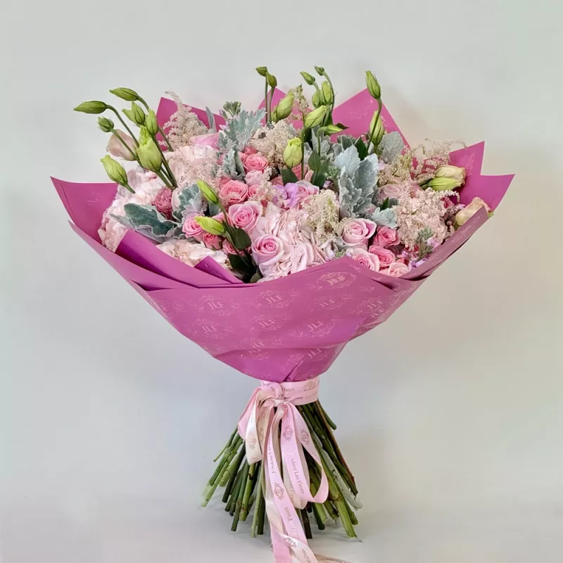 Jadore Pink Petal Dream Hand-Tied Bouquet