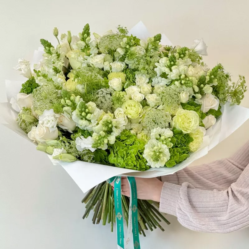 Jadore Evergreen Elegance Hand-Tied Bouquet