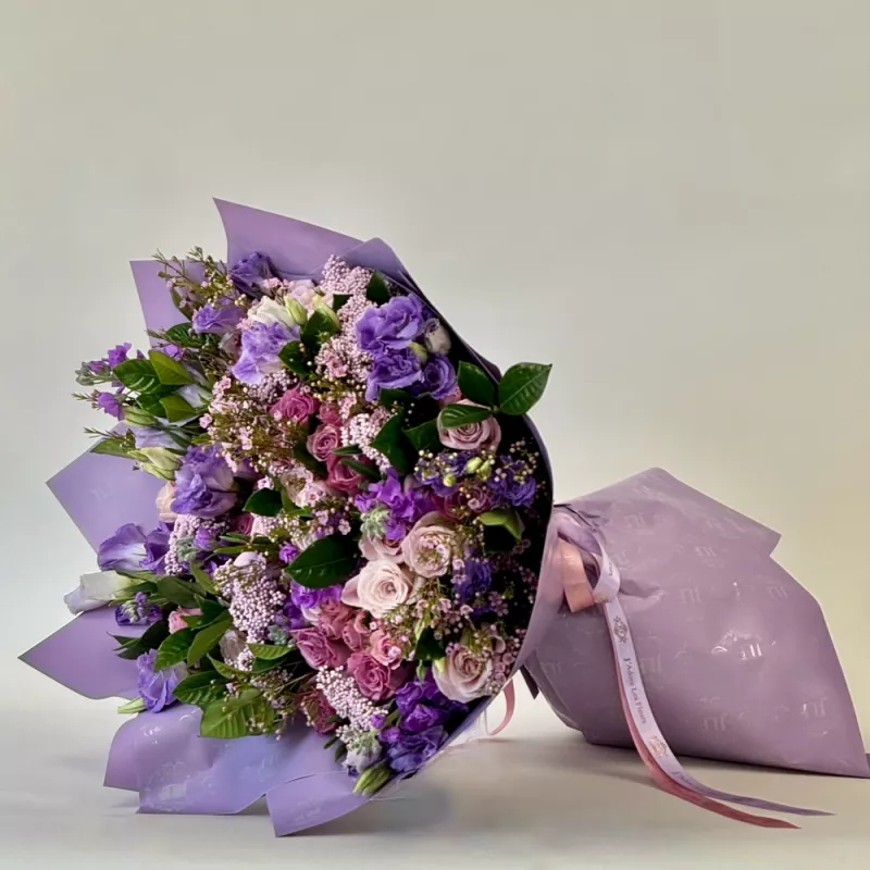 Jadore Lavender Twilight Hand-Tied Bouquet