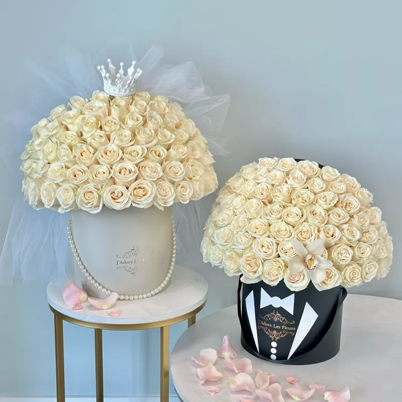 Jadore Bride and Groom Flowers