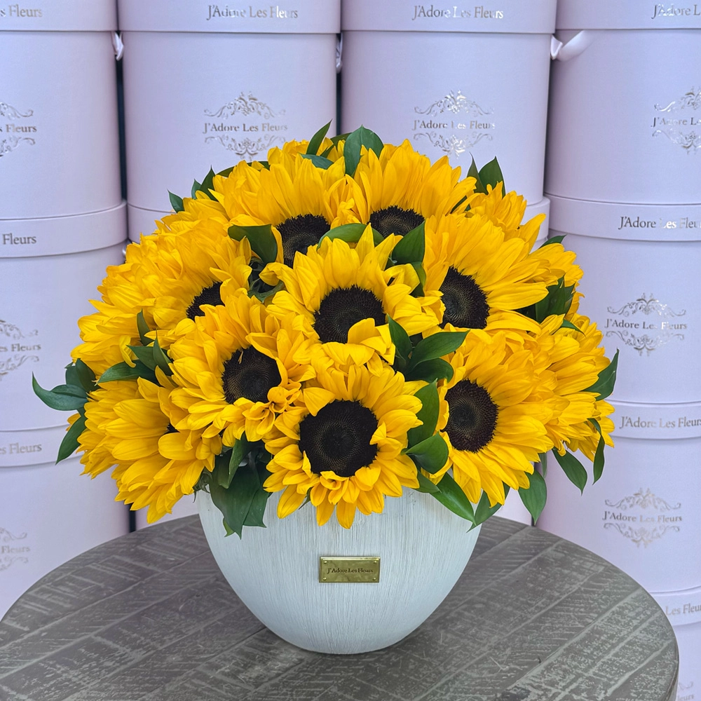 Sunflowers in a Vase