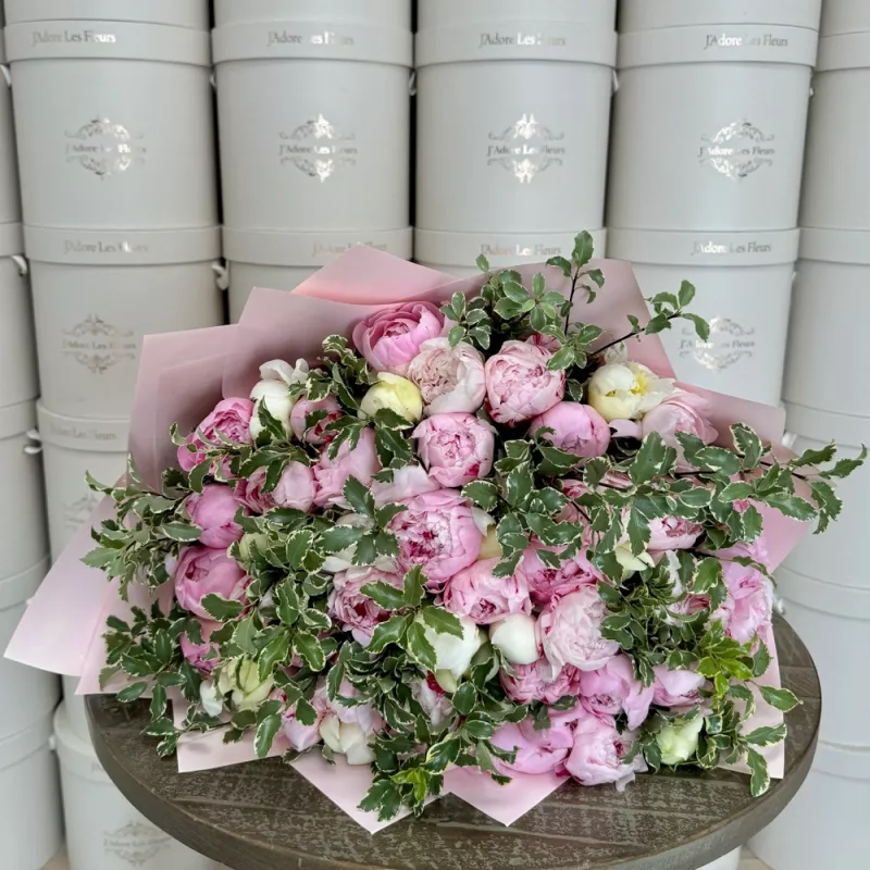 Jadore 50 Peony Affair Hand-Tied Bouquet