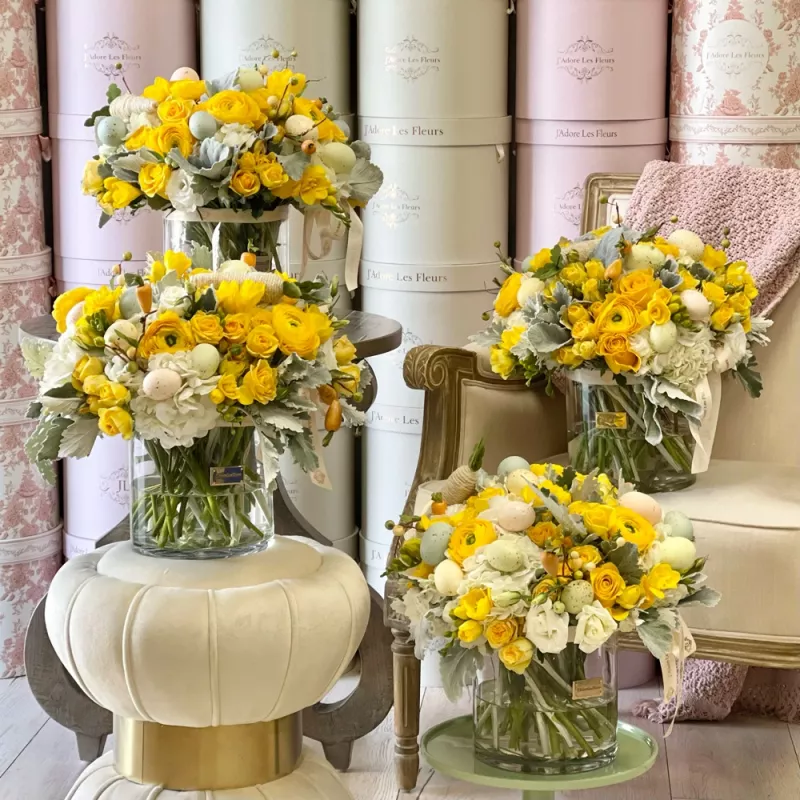 Jadore Easter Centerpiece Set of 4