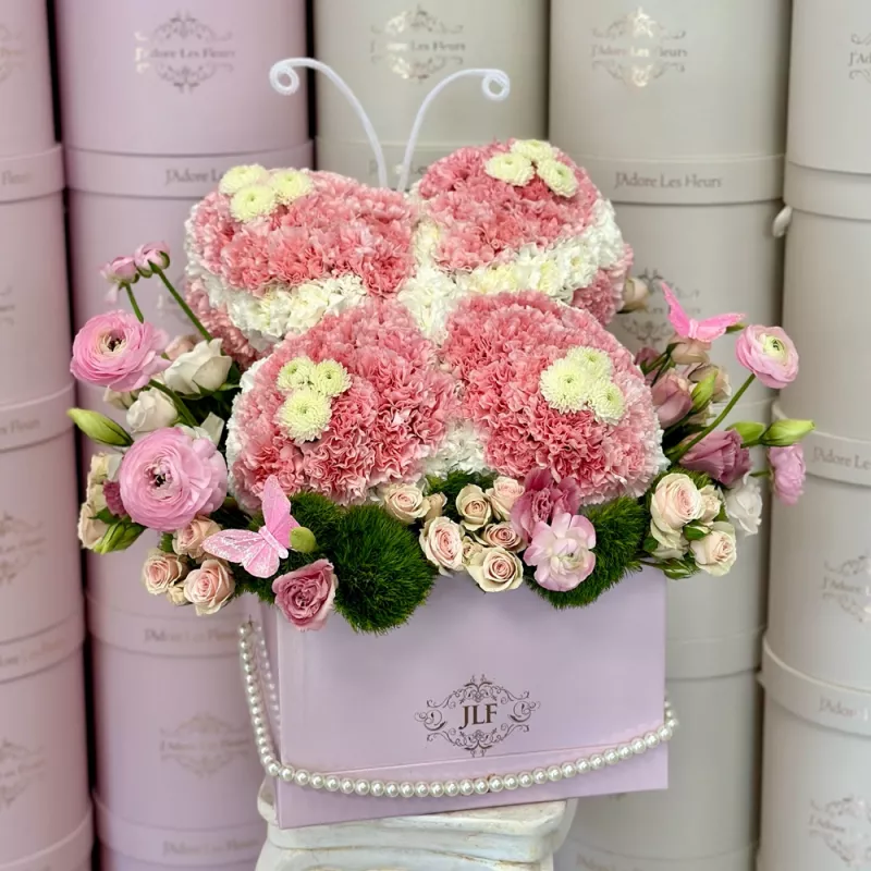 Jadore Pink Butterfly