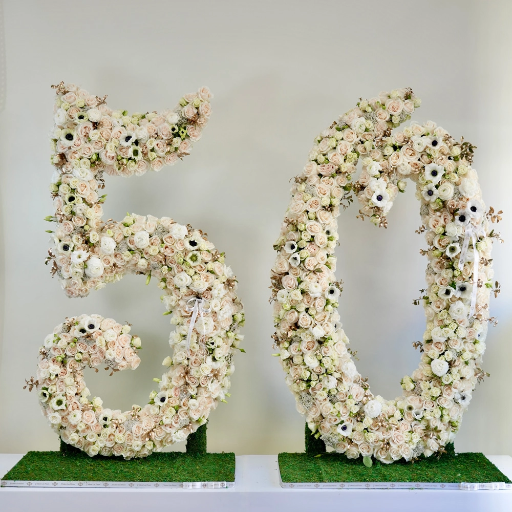 The 5 Foot Luxe Number or Letters