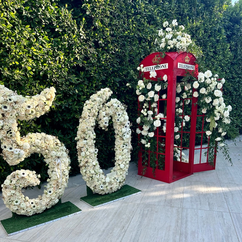 The 5 Foot Luxe Number or Letters