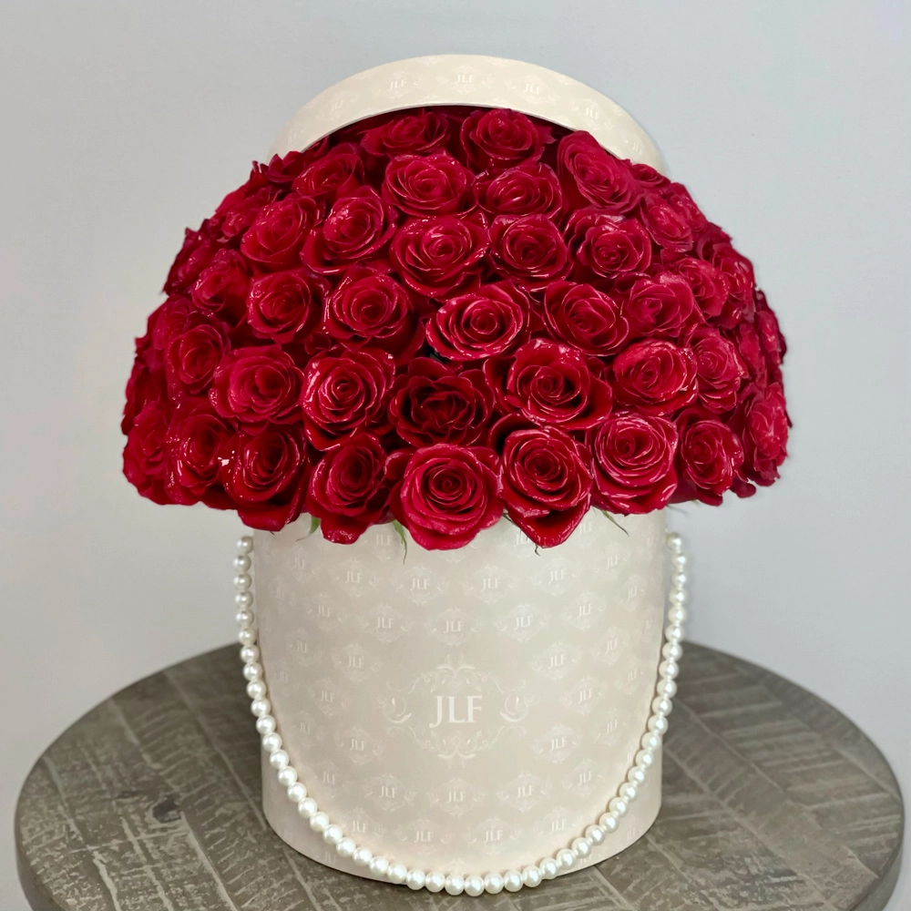 Signature Roses in Monogram Box
