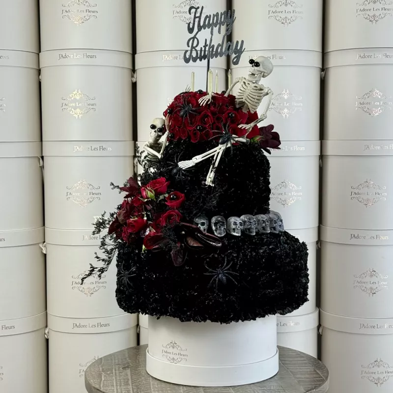 Jadore October Spooky Birthday Cake