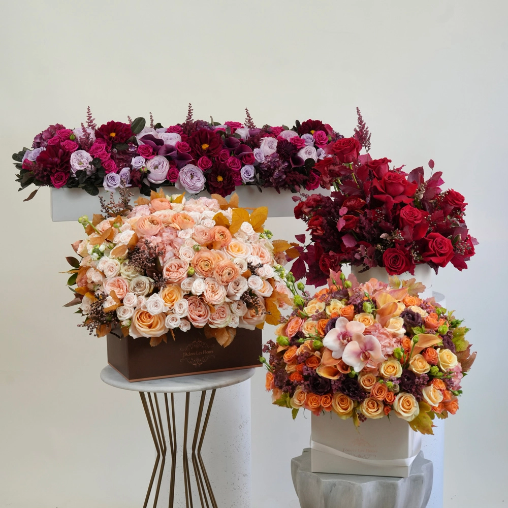 Candlelight Harvest Set of Four