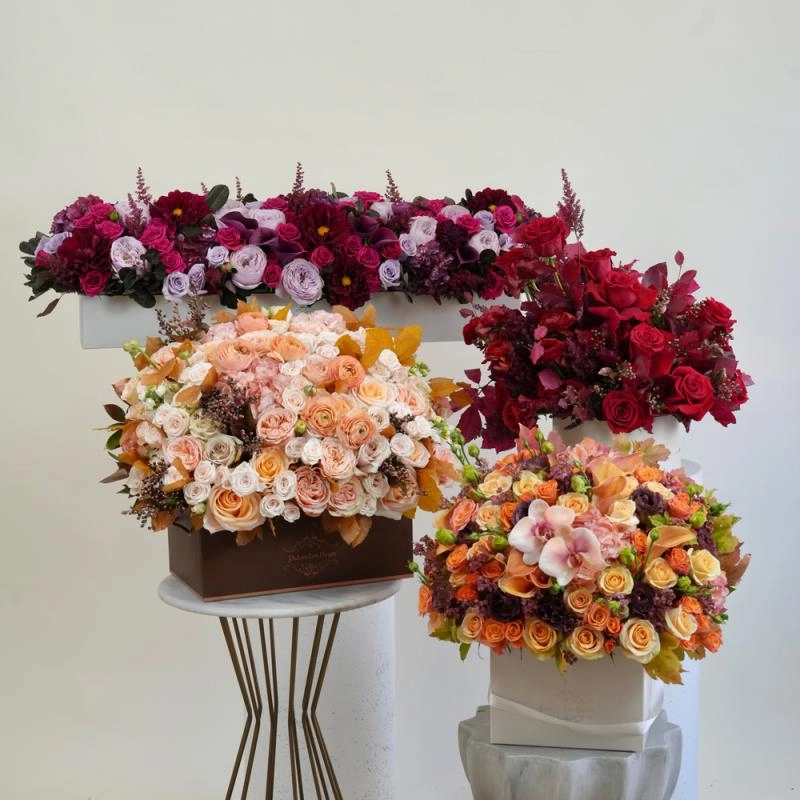 Jadore Candlelight Harvest Set of Four