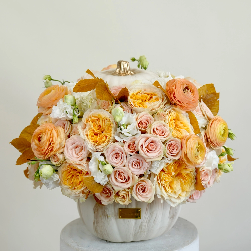 Candlelight Pumpkin Bloom