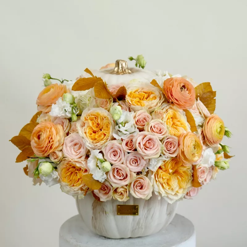 Jadore Candlelight Pumpkin Bloom