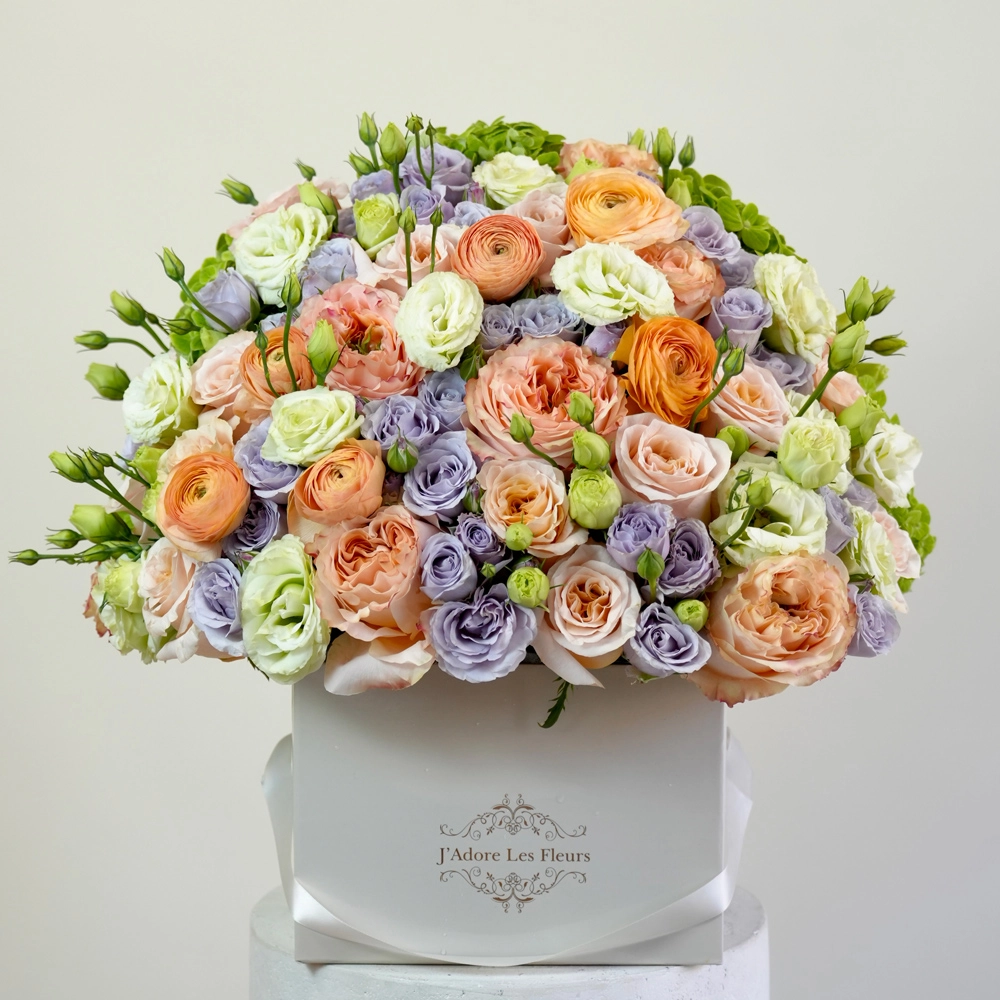 Peach & Lilac Bloom Box