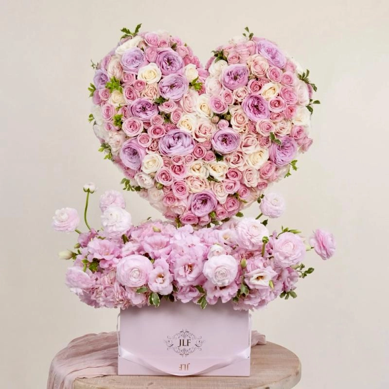 Standing Open Heart - JLF Las Vegas Florist Standing Open Heart - JLF Las Vegas Florist