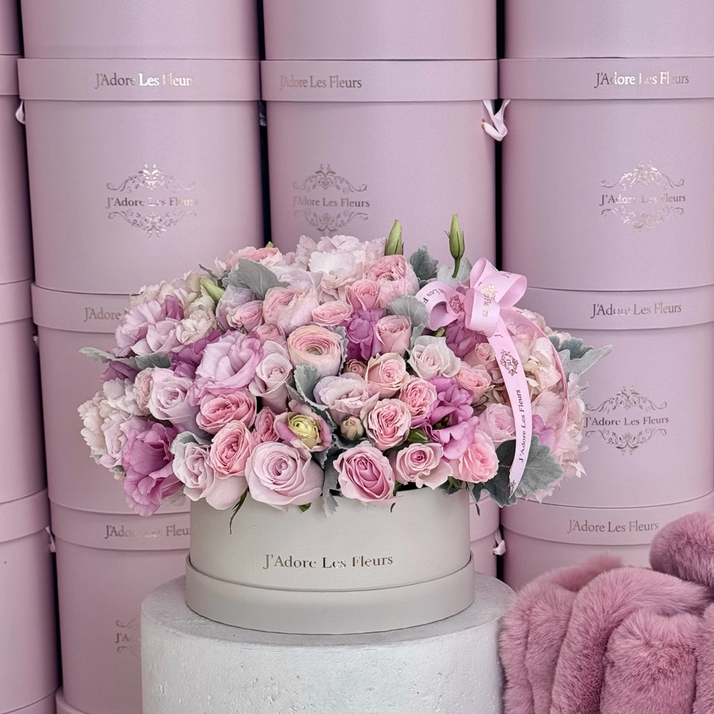 Paris Blooms in Centerpiece Box