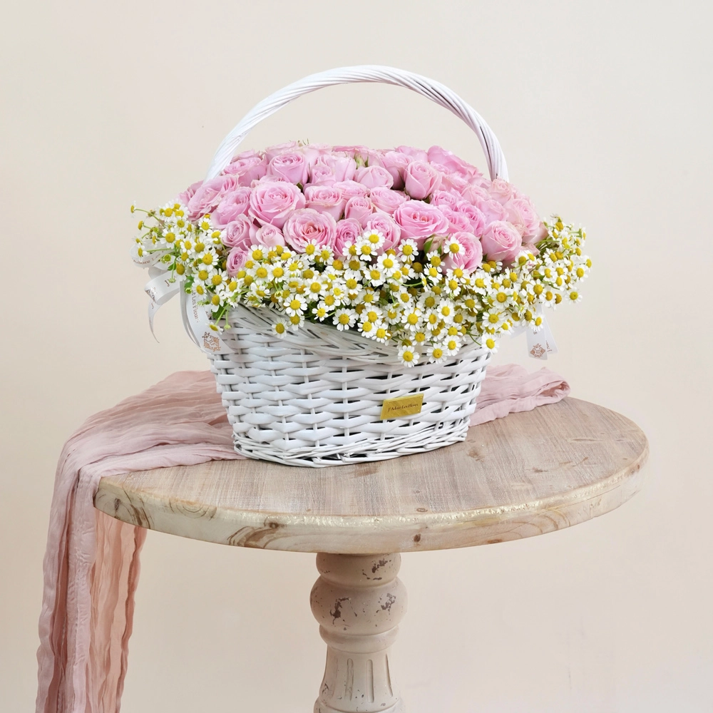Roses & Chamomile Garden