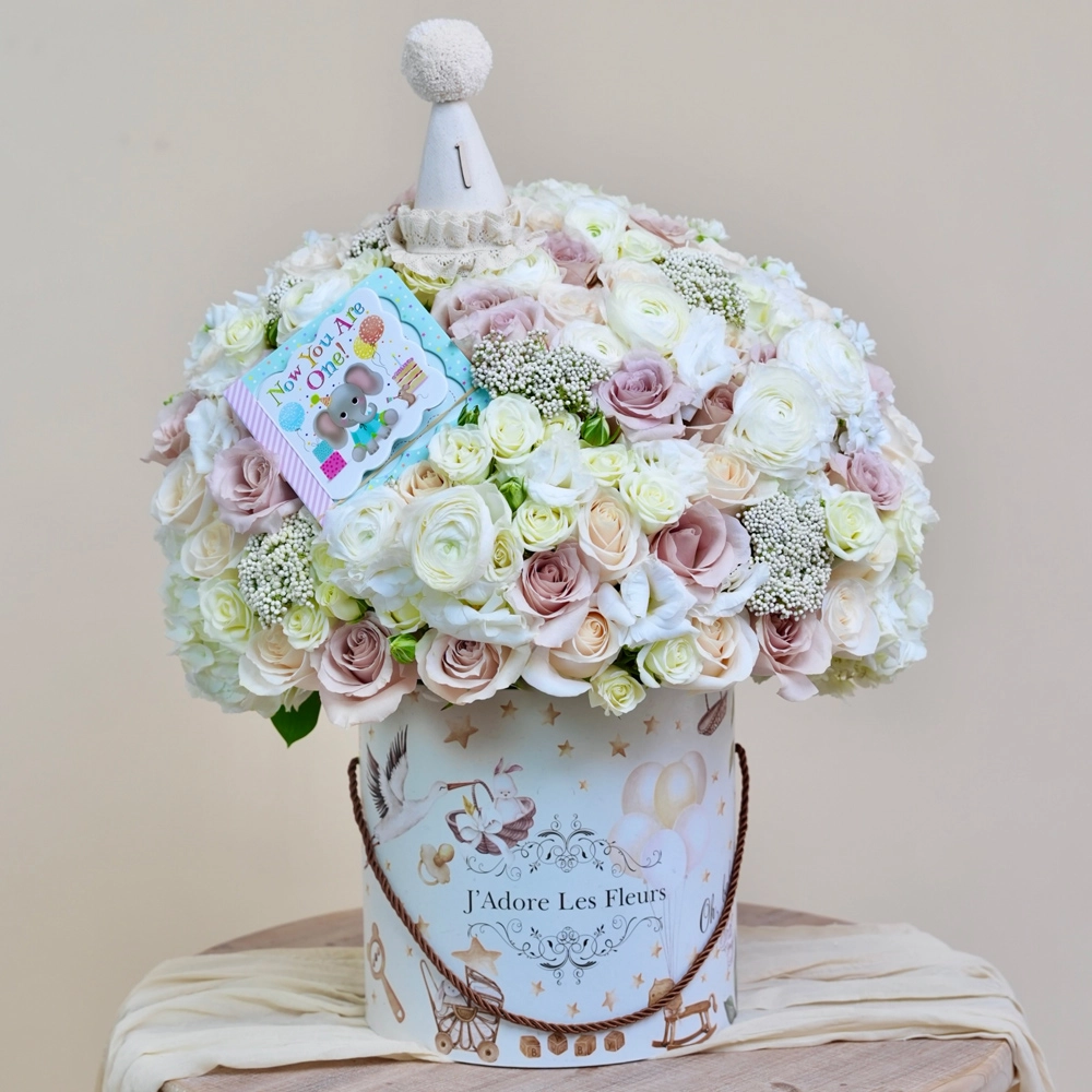 First Birthday Blooms