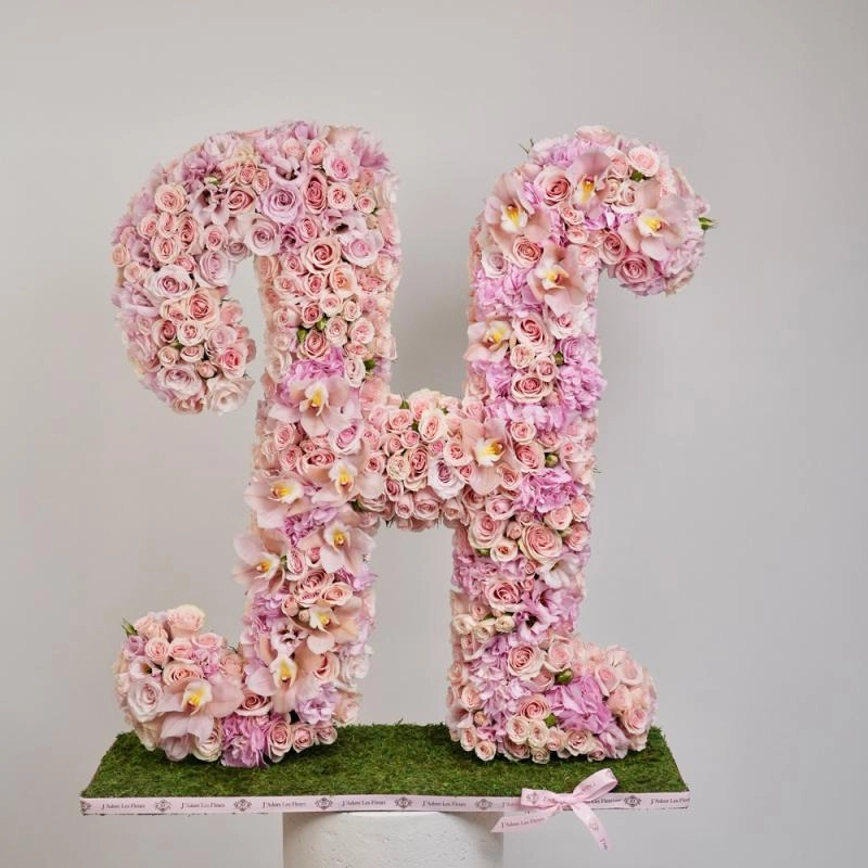 Jadore 3 Foot Old English Standing Letter