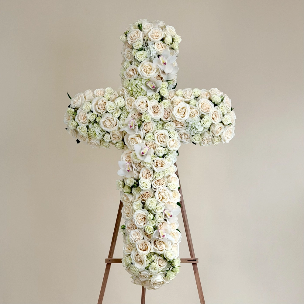 All White Sympathy Cross