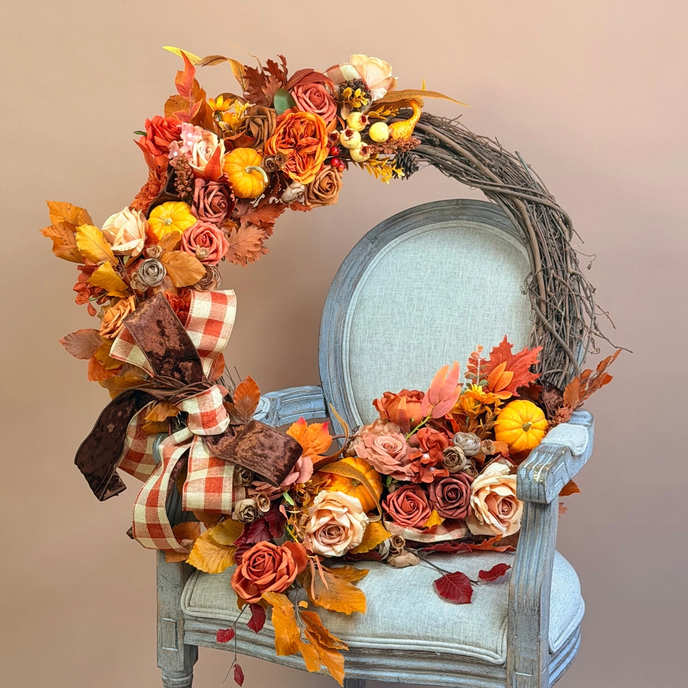 Harvest & Honey Wreath