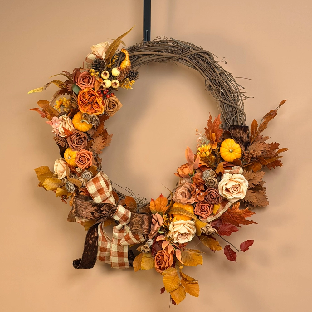 Harvest & Honey Wreath
